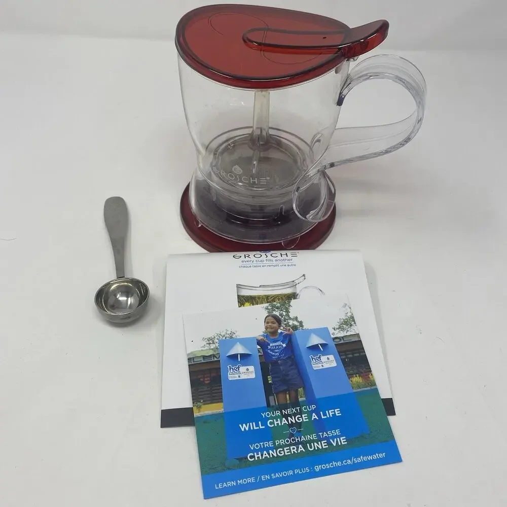 Grosche Aberdeen Easy Tea Steeper 17.7oz 525 ML Tritan Shatterproof Loose Leaf